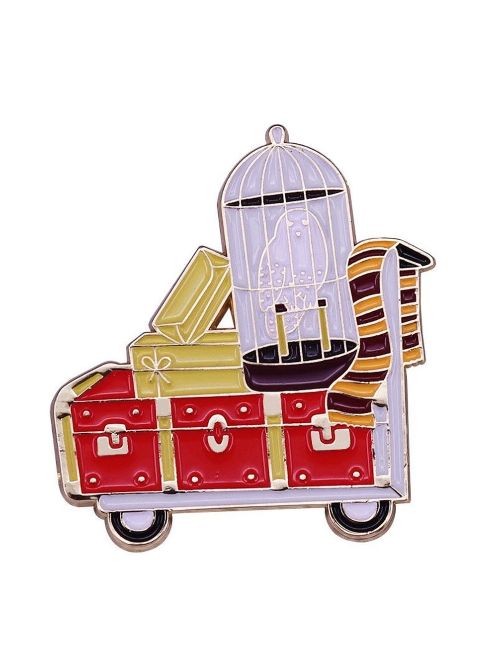 Harry Potter Train Boarding Cart Enamel Pins 408